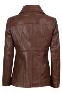 HIGH QUALITY PREMIUM LEATHER <b>JACKET</b> FOR <b>WOMEN</b> VERY CLASSY AND COOL - Product Image 4