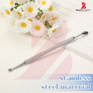 Herramienta Profesional para Cutículas en Forma de V, 2 en 1, de Acero Inoxidable, Recortador de Piel Muerta, Herramienta para el Cuidado de las Uñas y Manicura - Product Image 4