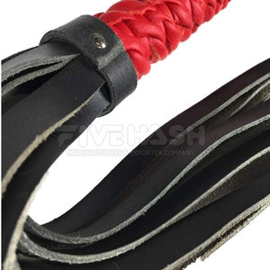 <b>Leather</b> <b>Flogger</b> Premium <b>Leather</b> Material Soft Touch Strips Balanced Design For Smooth Control <b>Leather</b> <b>Flogger</b> Long Use - Product Image 4