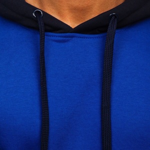 Vintage Hommes Heavy Duty Plus Size Double Hooded Coton Hiver Polaire 100% Coton Brodé Logo Imprimé Motif - Product Image 2