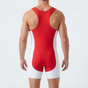 Men's High Performance Rowing Uniform Sublimation Printed Racing Singlet Men's Rowing Uniform Breathable Quick Dry Sleevelees - Product Image 2