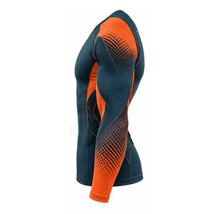 Chemises de compression pour hommes, hauts extensibles performants, tissu respirant pour le sport, l'entraînement, la course à pied et les vêtements de sport - Product Image 6