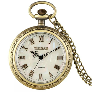 Best Pocket Watch Antique Theme Designs With Gold Colored Finishing Watch European Style <b>Clock</b> Parts & Accessories - Product Image 1