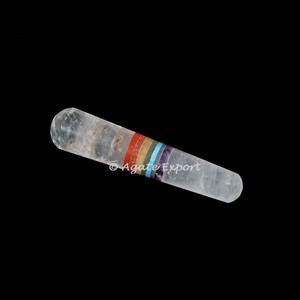 Baguettes de massage en quartz rose pour l'artisanat des pierres semi-précieuses - Product Image 6