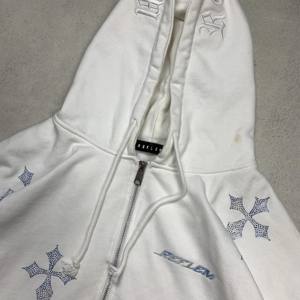 Nueva Llegada, Sudadera con Cremallera y Pedrería Chrome Heart, Estilo Hip Hop, Sudadera Urbana para Hombre y Mujer - Product Image 4