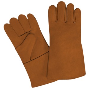 Guantes de Soldadura de Cuero Profesionales Unisex, Resistentes al Fuego, Protección UV, Dedos Completos, Resistentes, para Soldadores al Aire Libre - Product Image 5