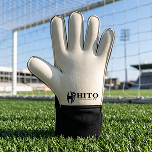 HITO ELEGANT Football Goalkeeper Gloves Full Finger Non-Slip Breathable Leather With Adjustable Wrist Strap Unisex - Product Image 3