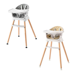 <span class=keywords><strong>Chaise</strong></span> haute pour bébé 6 en 1, <span class=keywords><strong>chaise</strong></span> d'alimentation pour bébé convertible réglable, <span class=keywords><strong>rehausseur</strong></span> pour manger avec plateau double amovible - Product Image 1