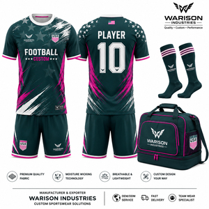 Uniforme de Fútbol de Alta Calidad para Equipos, Talla Grande, Transpirable, Sublimado, Ropa Deportiva Completa - Product Image 3
