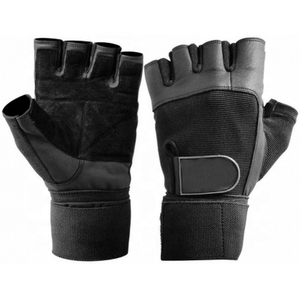 Best Quality Custom Fitness Weightlifting Gym Leather <b>Gloves</b> <b>Gloves</b> with OEM Service Stretch UV Protection with cheap quality - Product Image 1