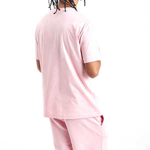 Ensemble T-shirt et short pour homme XL de haute qualité et confortable, logo personnalisé, grande taille, fabriqué au Pakistan, prix avec logo imprimé numériquement - Product Image 3