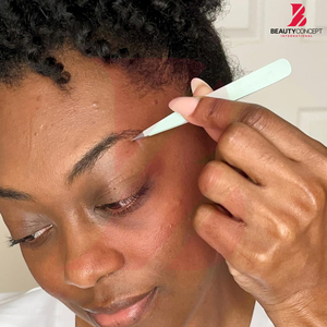 Pince à cils 2026 : Meilleur produit pour extensions de cils, prise antidérapante confortable, pointes droites de précision en fibre - Product Image 4