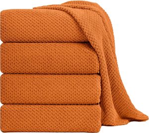 Ensemble de serviettes de bain extra larges, serviettes de bain surdimensionnées, microfibre, séchage rapide, super douces, très absorbantes, pour la salle de bain - Product Image 1