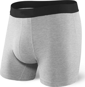 Calzoncillos bóxer para hombre, paquete de 4, corte medio, camuflaje gris, negro, blanco, transpirables, de punto, con spandex y algodón. - Product Image 4