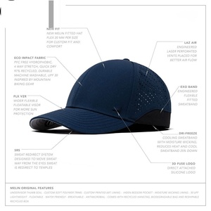 Casquettes de baseball personnalisées de haute qualité pour jeunes et adultes, commande minimum, design de logo incurvé, casquettes de baseball classiques et sportives - Product Image 2