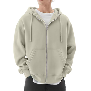 Sweat-shirt à capuche vert clair pour homme, coupe ample, 100% coton molletonné, vêtement décontracté pour l'automne, broderie 3D, impression numérique sur le devant - Product Image 6