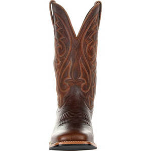 Brown <b>Leather</b> Cowboy <b>Boots</b> High Quality Unisex Set Premium Finish Breathable Durable Sole Comfort - Product Image 2