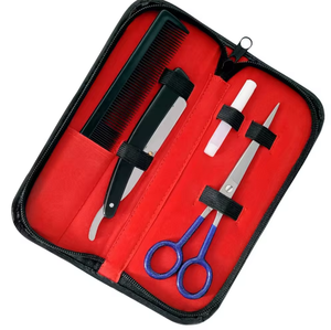 Tijeras de Peluquería Profesionales de Acero Inoxidable con Cuchilla Afilada para Adelgazar el Cabello, Kit de Herramientas de Salón en Venta - Product Image 4
