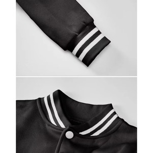 Varsity Jacket for Men University Jacket Letter Mens Jacket Long Sleeve Baseball <b>Button</b> Top Shirt varsity jacket with panel work - Product Image 6