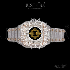 Reloj de Lujo de Primera Calidad con Diamantes Moissanite Mecánicos, Cristal de Zafiro, Acero Inoxidable, Resistente al Agua hasta 10 Bares, Luminoso, para Negocios - Product Image 3