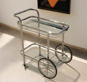 Chariot de service en métal de qualité supérieure, fabriqué pour les restaurants, les hôtels, les cafés, les cuisines et les entreprises de restauration événementielle - Product Image 2