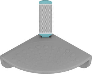 Adjustable Shower Foot Rest for Shaving Legs Height Variable Bathroom Pedestal Stand for Foot Washing and Pedicure <b>Support</b> - Product Image 1