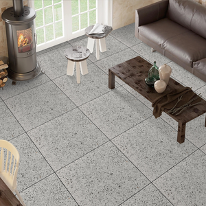 Baldosas de Porcelana Mate Cronos Gris de 60x60 cm, Imitación de Textura de Piedra, para Uso en Interiores y Baños - Product Image 6