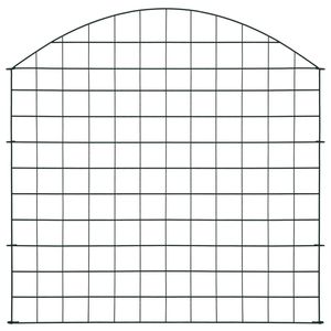 Recinzione giardino ad arco verde Set 30.5 "x 30.9" tra cui traliccio e cancelli - Product Image 2