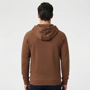 Sudadera con capucha clásica para hombre, con cremallera completa, suave, para fabricación OEM/ODM de marca privada, suministro al por mayor - Product Image 2