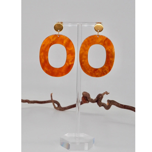 Fabricant en gros de bijoux en résine : Boucles d'oreilles pendantes en résine pour femmes, collection 2026, avec de nouveaux designs – Accessoires de mode très tendance - Product Image 6