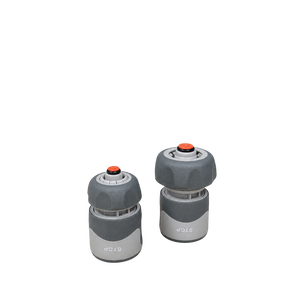 Conector Rápido para Manguera de Jardín de 1/2 Pulgada con Bloqueo de Agua, Agarre de TPR, Protección UV y Diseño Antideslizante - Product Image 1