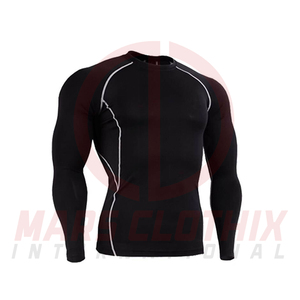Conjunto Deportivo de Compresión para Hombre OEM ODM, de Alta Elasticidad, Secado Rápido, para Correr, Entrenamiento, Gimnasio, Ropa Deportiva - Product Image 2