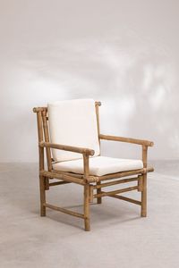 Chaise en bambou de haute qualité, style bohème, chaise longue naturelle, chaise de salle à manger, chaise de jardin pour plage et resort, fabriquée au Vietnam par King Craft VIet - Product Image 4