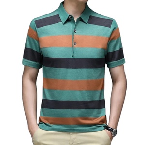 Camiseta Polo de Alta Calidad para Hombre, para Uso Casual, Transpirable, Tallas Grandes, Camisetas Polo para Hombre, Algodón Suave, Ajuste Cómodo - Product Image 1