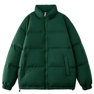 เสื้อแจ็คเก็ตพัฟเฟอร์โอเวอร์ไซส์สำหรับผู้ชายและผู้หญิง สวมใส่ได้ในฤดูหนาว ดีไซน์ทันสมัย อุ่นสบาย มีฮู้ด กันน้ำ เหมาะสำหรับการเดินทางกลางแจ้ง เสื้อแจ็คเก็ตขนเป็ดสำหรับผู้ชาย - Product Image 1