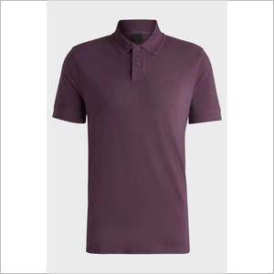 T-shirt pour homme, col polo, logo personnalisé, haute qualité, 100% polyester, t-shirt uni, séchage rapide - Product Image 2