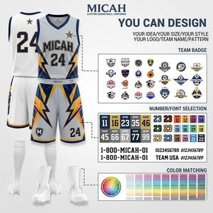 Nouvel ensemble d'uniformes de basketball sublimés personnalisés 2026 avec maillot et short – Tenue de sport professionnelle pour équipes - Product Image 4