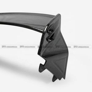 Aileron de toit arrière à pont unique en Fiber de carbone haute performance de Type Mini Cooper R56 JCW 2005-2013 Compatible avec les États-Unis - Product Image 1