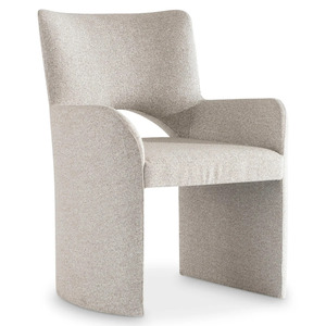 Silla de Comedor Moderna Tapizada, Sillón de Comedor de Madera Maciza, Tela Personalizada, Muebles para Restaurantes y Hoteles - Product Image 1