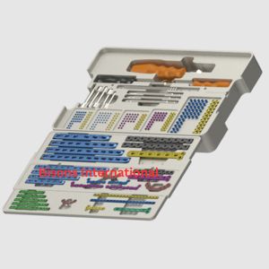 BISONS - Juego de Implantes e Instrumentos Veterinarios de Titanio y Acero Inoxidable, Placas Óseas de Bloqueo de 2.0mm, 2.4mm, 2.5mm y 2.7mm - Product Image 4