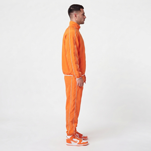 Survêtements coupe-vent de haute qualité pour hommes, veste zippée pour la randonnée, pantalon de jogging, ensemble deux pièces, coupe-vent personnalisé - Product Image 3