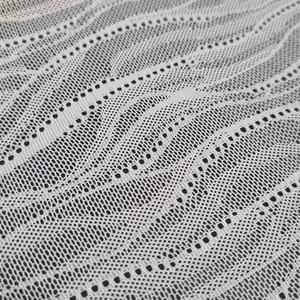 Tela de encaje elástica transpirable de malla ondulada, ligera, de 137 cm, de nailon y elastano, tejido de punto por urdimbre, color personalizado, para bodas y textiles del hogar. - Product Image 5