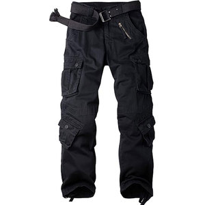 Pantalon cargo de qualité supérieure, coupe ajustée, tissu doux, léger, décontracté, confortable pour tous les jours, style élégant - Product Image 1