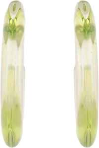 Boucles d'oreilles en résine faites à la main, forme personnalisée, artisanat de luxe, finition brillante artistique, tendance moderne pour femmes, TIMELESS CRAFT - Product Image 3