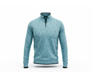 Custom Logo Quarter Zip Running and Training <b>Jacket</b> for <b>Men</b> Women Youth Sportswear Quick Dry Team <b>Pullover</b> - Product Image 5