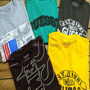 เสื้อยืดแขนสั้นผ้าฝ้ายผู้ชาย ของแท้จากบังกลาเทศ  สินค้าเกินออเดอร์ แบรนด์ดัง  ยกเลิกการส่งออก - Product Image 1