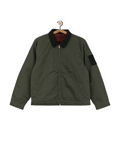 เสื้อแจ็กเก็ตทำงานผ้าแคนวาสสำหรับผู้ชายเสื้อแจ็กเก็ตทำงานผ้าแคนวาสสำหรับผู้ชายผ้าฝ้าย100% ระบายอากาศได้ตามต้องการ - Product Image 1