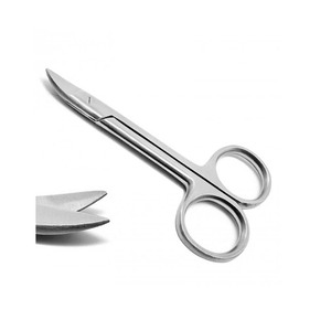 Tijeras de collarín de corona de acero inoxidable Metal Med, de alta resistencia, para uso dental, 4.25/4.75 pulgadas (10.8/12 cm), con fuente de alimentación manual - Product Image 6