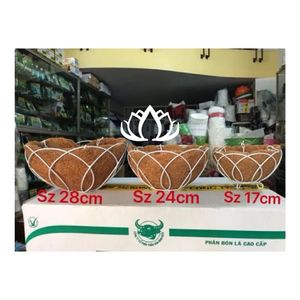 IN HIGH DEMAND Coir Hanging Planter 2026 Coconut Fiber <b>Basket</b> <b>for</b> herb growing and home styling breathable water retention - Product Image 1