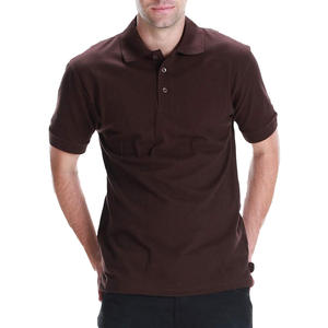 T-shirt polo en coton doux pour homme, manches courtes, respirant, confortable, col classique, vêtements décontractés pour l'été, usage quotidien au bureau, vente en gros - Product Image 2